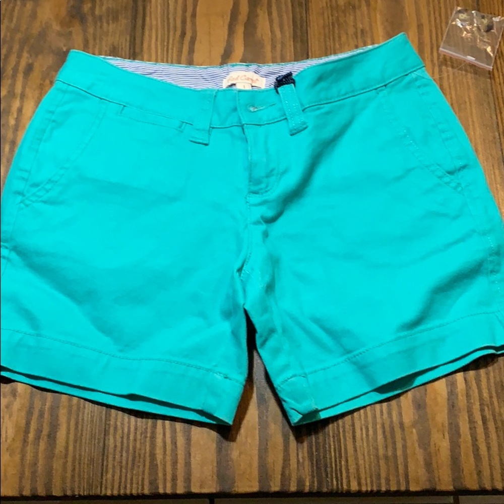 Green shorts